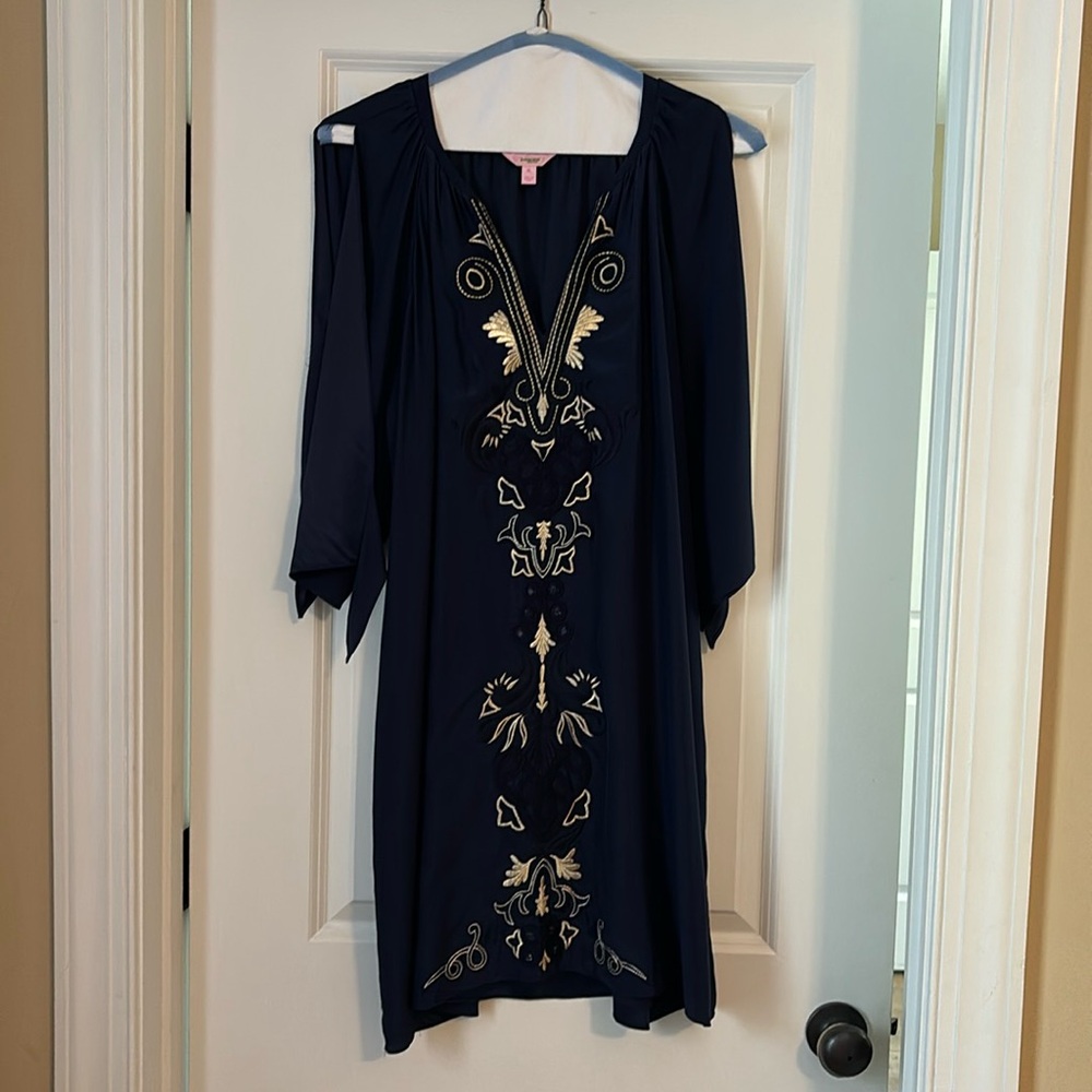 Lilly Pulitzer silk dress XL
